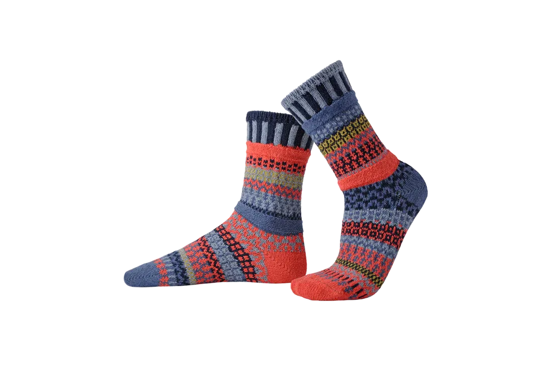 Solmate Socks Masala Crew Socks