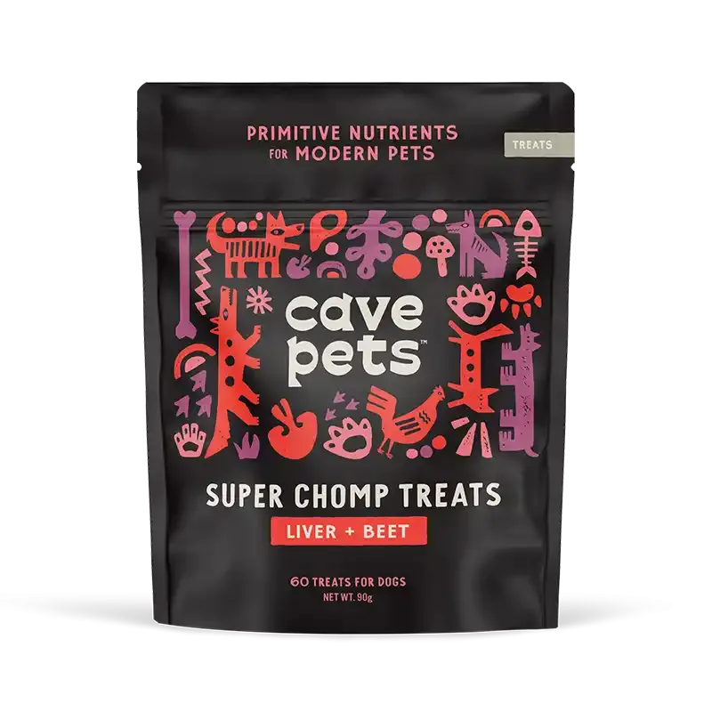 Super Chomp Dog Treat: Liver   Beet