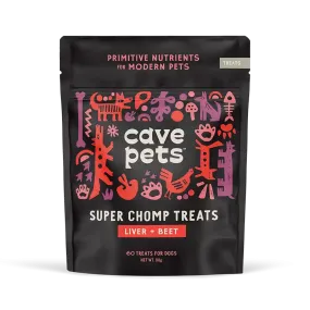 Super Chomp Dog Treat: Liver   Beet