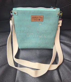 Teal Alice in Wonderland Sarah Purse