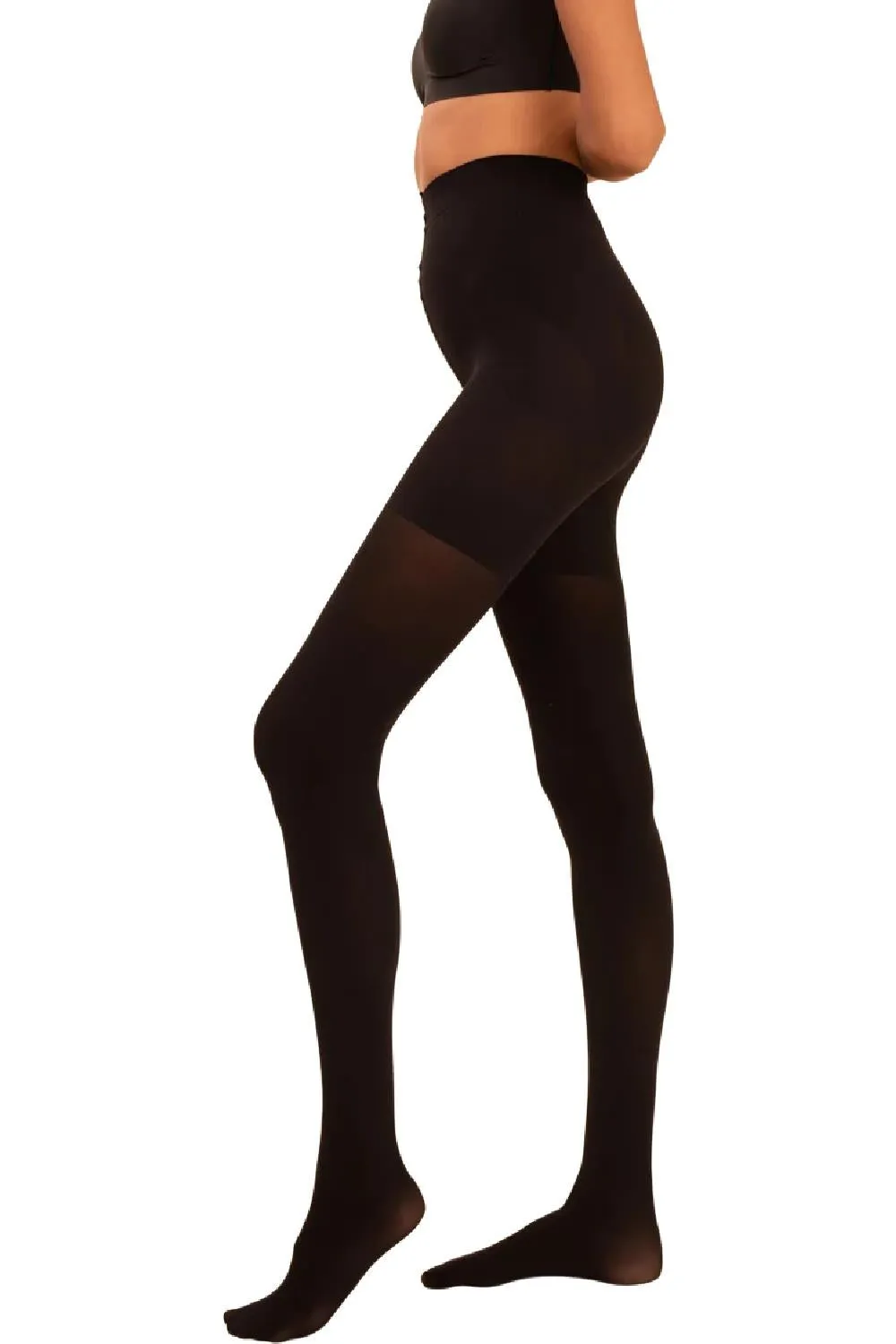 Threads Opaque Contour Tights, Black (OPQBLACK)