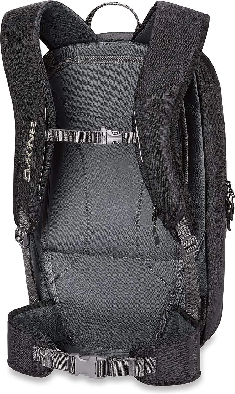 USED Dakine Mission 25L Hydration Backpack Zipper Closure, Black