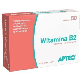 Vitamin B2 APTEO 3 mg x 50 pills