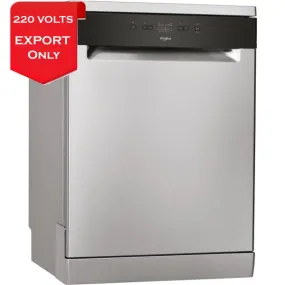 Whirlpool WFE2B19X Stainless Steel Freestanding Dishwasher, 220 Volts, Export Only