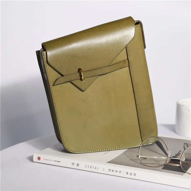 Women's Brown Leather Satchel Shoulder Bag Genuine Leather Crossbody Bags For Women