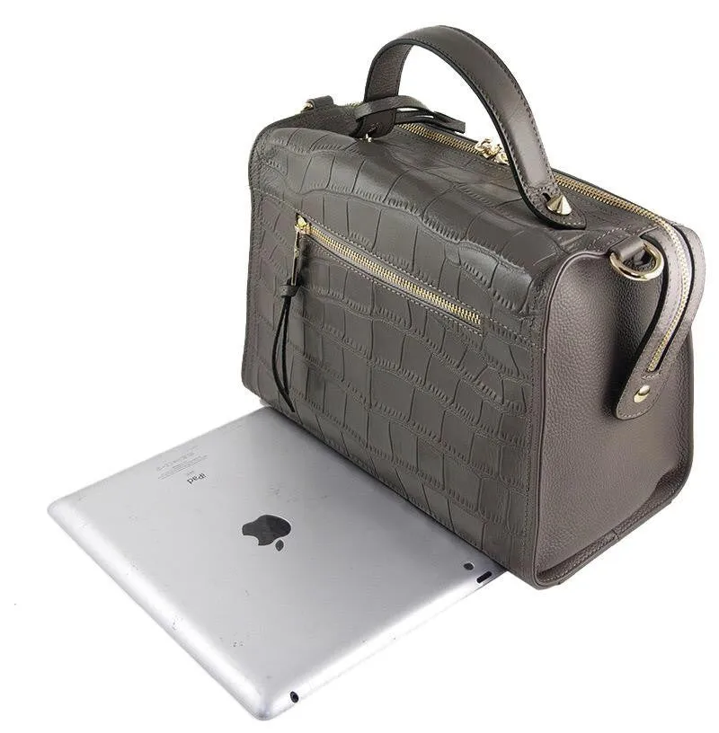 Women's genuine cowhide leather handbag Kabelky design
